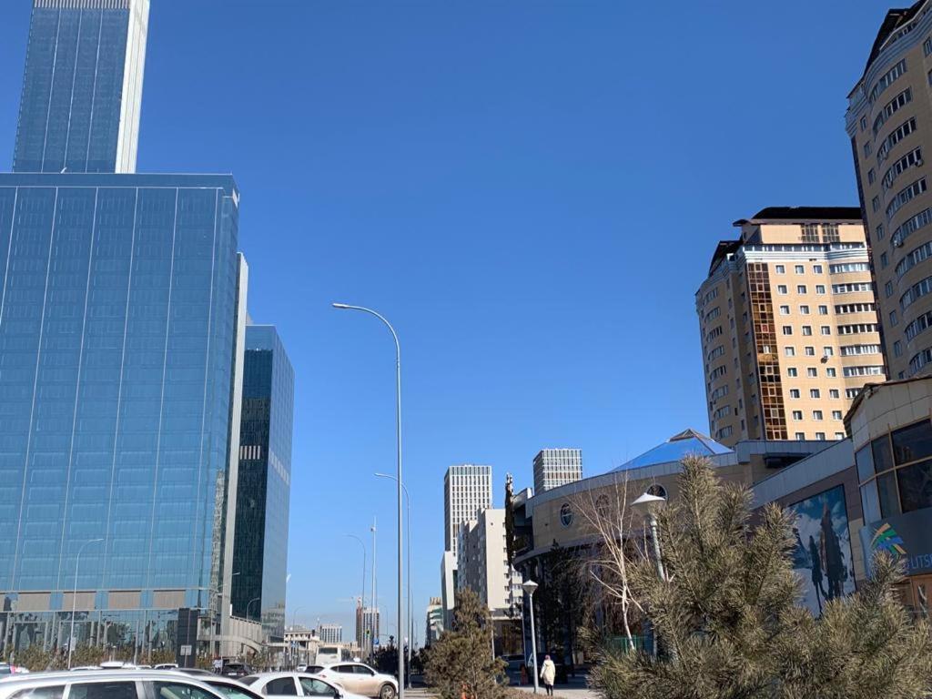 Квартира С Видом На Abu Dhabi Plaza アスターナ エクステリア 写真